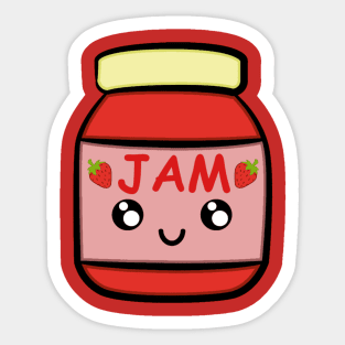 Strawberry Jam Sticker